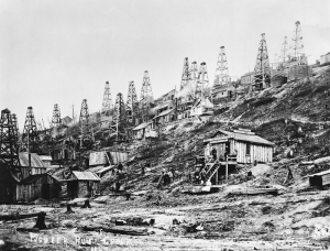 First Commercial Oil Well