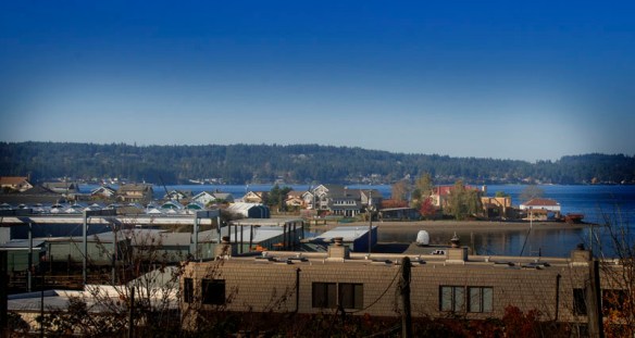 Day Island today from the mainland
